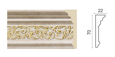 Decor Dizayn 270-23/Молдинг