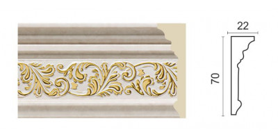 Decor Dizayn 270-24/Молдинг