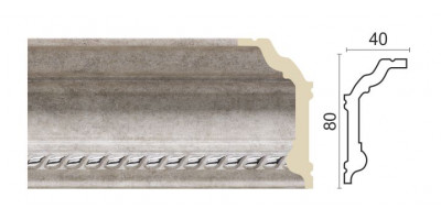 Decor Dizayn 502-25/Карниз
