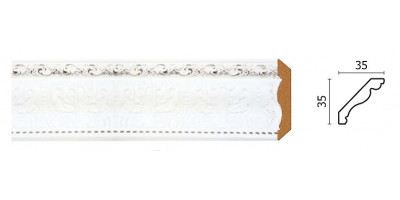 Карниз Decor Dizayn арт. 155S-115G(S) Карниз Decor Dizayn арт. 155S-115G(S)