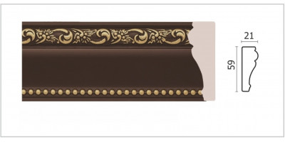 Молдинг Decor Dizayn арт. 161-39G
