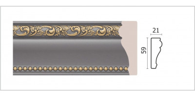Молдинг Decor Dizayn арт. 161-42G