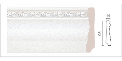 Плинтус Decor Dizayn арт. 153-30S