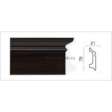 Плинтус широкий Decor Dizayn арт. 1221-1084