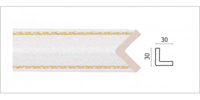 Угол Decor Dizayn арт. 143-30G